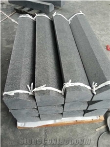 G684 Fuding Black Basalt Kerbstone,Curbs Road Side Stone