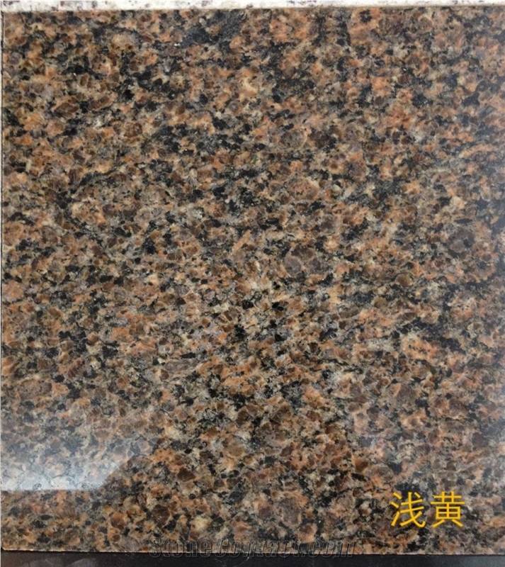Golden Pearl Granite Slabs & Tiles, India Yellow Granite