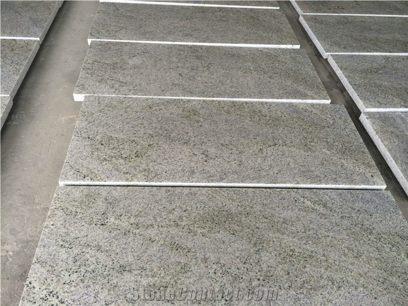 Polished Kashmir White Granite Tiles