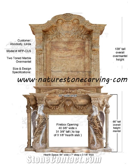 Beige Limestone Fireplace Stone Fireplace Mantel Hy Beige