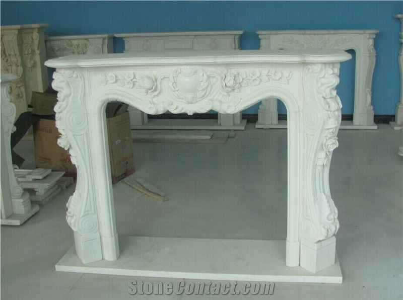 Dw Granite and Marble Fireplace