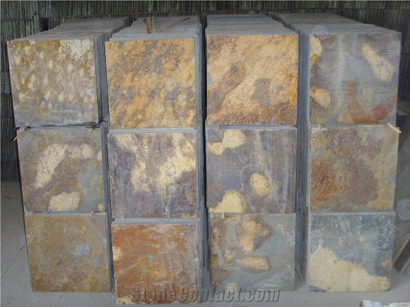 Chinese Rusty Slate Flooring Tiles