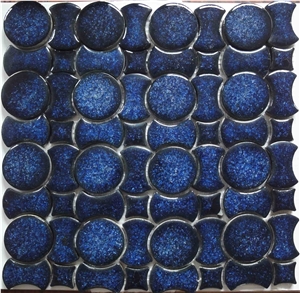 Ceramic Mosaic 008, Blue Mosaic