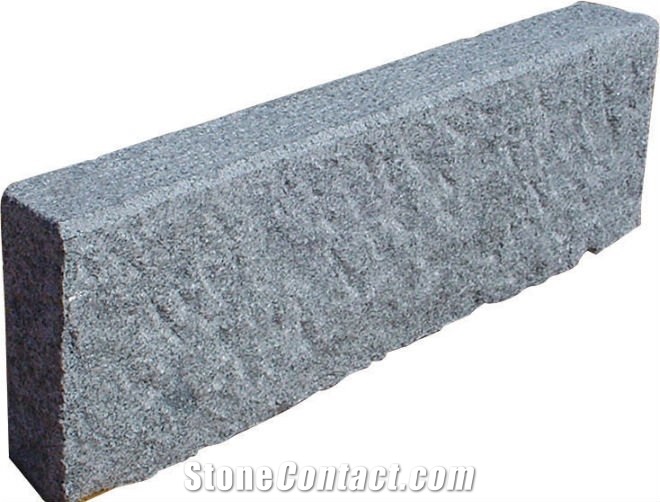 G341 Kerbstone, Grey Granite Curbstone, Rib Stone