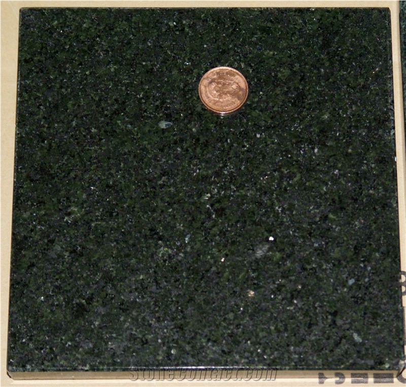 Green Galaxy Granite Tiles & Slab