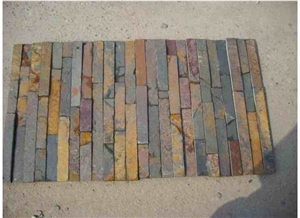 Multicolor Culture Slate, Stack Stone Slate Veneer