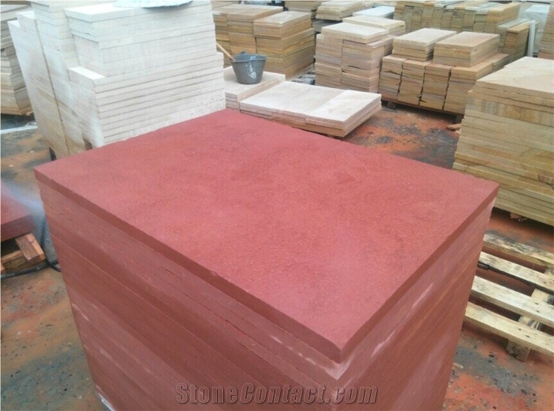 Red Sandstone Slab, Red Sandstone Tiles
