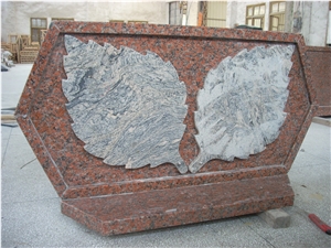 Maple Red Granite Monument & Tombstone