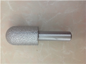 Slotted Lengthen Round Knife Brazing Of Diamond Quartz Knives
