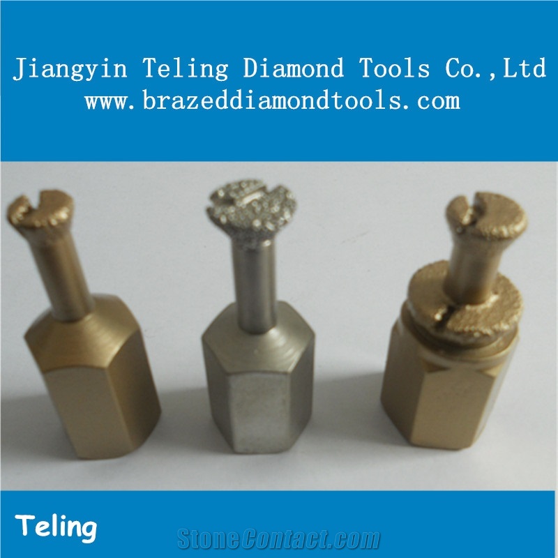 Vaccum Brazed Diamond Core Drill Bit on Hot Sale