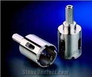 Vacum Brazed Round Handle Open Tooth Diamond Core Bits with High Quality