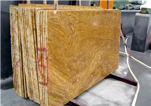 Chinese Yellow Copper Marble(Own Quarry) Slabs & Tiles