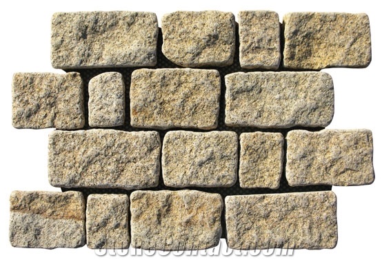 G672 Putian Rust Granite Wall Stone