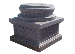 Wellest Blue Stone Limestone Column Pedestal,Pillar Base,Column Base,Model Pf007