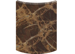 Wellest Dark Emperador Marble Pillar & Column Skin,Pillar & Column Cover,Model Pb016
