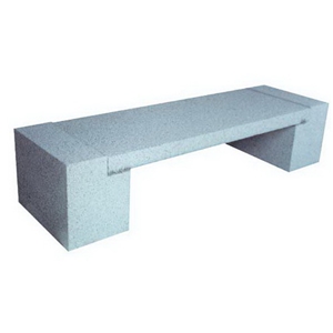 Wellest G603 China Rosa Beta Luner Pearl Grey Granite Bench,Garden Exterior & Outside Bench, Flamed Surface,Model No.Stc009
