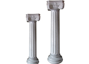 Wellest G603 Luner Pearl China Rosa Beta Granite Solid & Hollow Configuration Antique Roman Columns, Greek Columns,Model Rp022