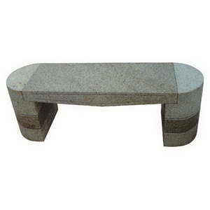 Wellest G682 Sunset Gold Rusty Yellow Granite Bench, Exterior & Outside Garden Bench and Chair,Model No.Stc011