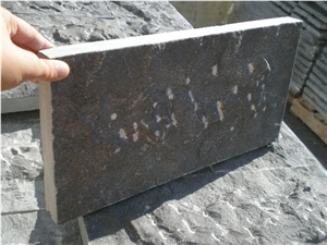 Wellest L828 Blue Limestone Mushroom Stone Wall Tile, China Grey Limestone