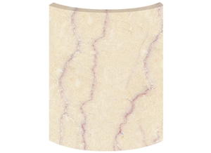 Wellest Rosso Filetto Marble Pillar & Column Skin,Pillar & Column Cover,Model No. Pb001