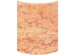 Wellest Rosso Verona Marble Pillar & Column Skin,Pillar & Column Cover,Model Pb017