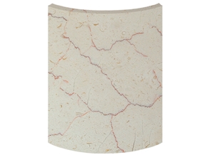Wellest Shell Beige Marble Pillar & Column Skin,Pillar & Column Cover,Model Pb014