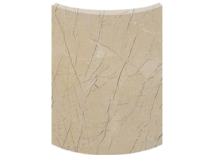 Wellest Universal Beige Marble Pillar & Column Skin,Pillar & Column Cover,Model Pb012