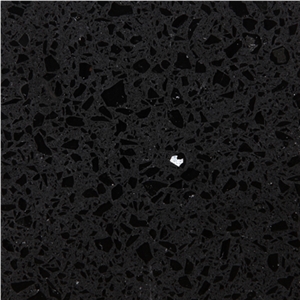 Wellest Wis008 Black Galaxy Quartz Tile and Slab