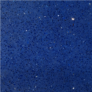 Wellest Wis009 Blue Galaxy Quartz Tile and Slab