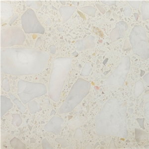 Wellest Wmd008 White Princess Engineered Marble Tile and Slab