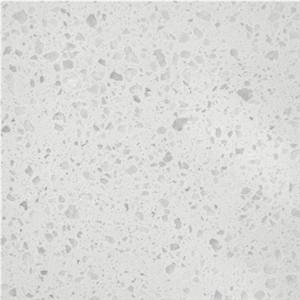 Wellest Wmz111 Small Diamond White Engineered Marble Tile and Slab