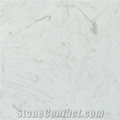 Wellest Wqff01 Ariston White Engineered Marble Tile and Slab
