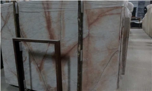 China Red Spider Marble Slabs & Tiles