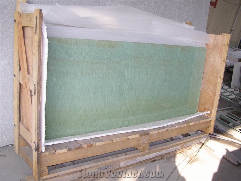 Glass Backed Thin Stone Panel-Thin Glass and Marble Panel