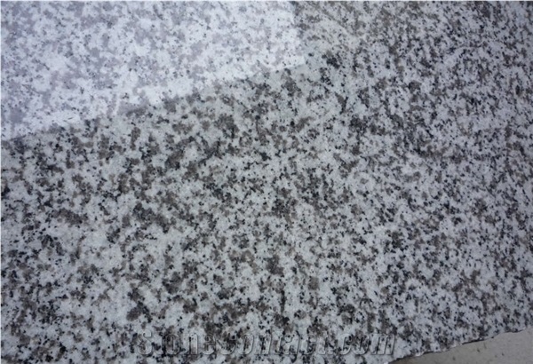 G439 Big Flower White, Small Granite Slab, Random Edge, Polished Surface,2cm,3cm Thick, China Grey Granite, Natural Stone