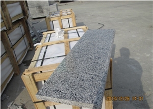 G640 Granite Stairs and Steps, Grey Granite Stairs and Steps, Interior Stair and Step