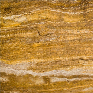 Vein Cut Namadi Travertine T2 Slabs & Tiles, Iran Yellow Travertine