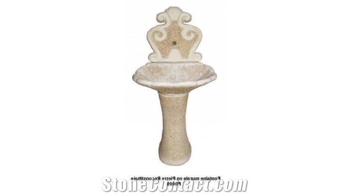 Reconstituted Stone Wall Fountain From France Stonecontact Com