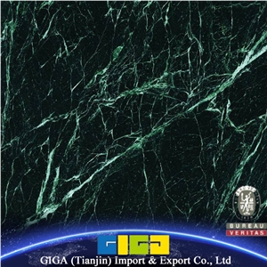 Giga Cleaning Marble Tiles Tumbled Marble Backsplash, Green Marble Slabs & Tiles