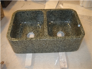 Giga Good Quality Green Granite Composite Sinks