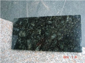 Giga Green Verde Butterfly Granite Slab Remnants, China Green Granite