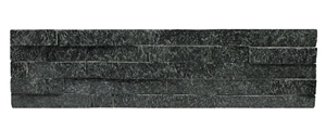Black Quartzite Panel Stone Wall Ledges,Cultured Stone