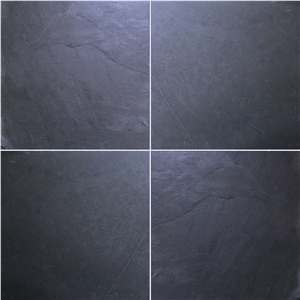 Black Slate Tiles, China Black Slate