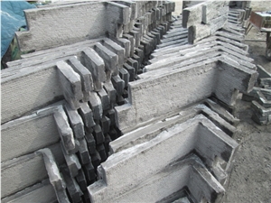 Grey Slate Corner Stone,Wall Corner Stone