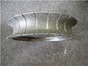 Full Bullnose Profile Wheel for Marble