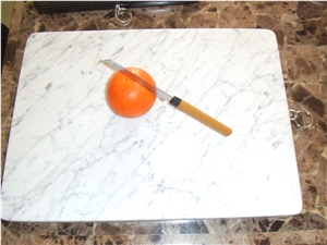 White Marble Cutting Board