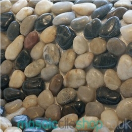 River Pebbles Mosaic Tiles