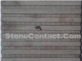 Limestone Grey Groove Wall Tiles, Indonesia Grey Limestone