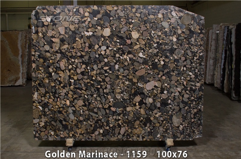 Golden Marinace Granite Slabs