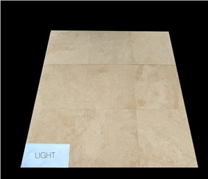 Denizli Classic Light Travertine Tiles, Turkey Beige Travertine